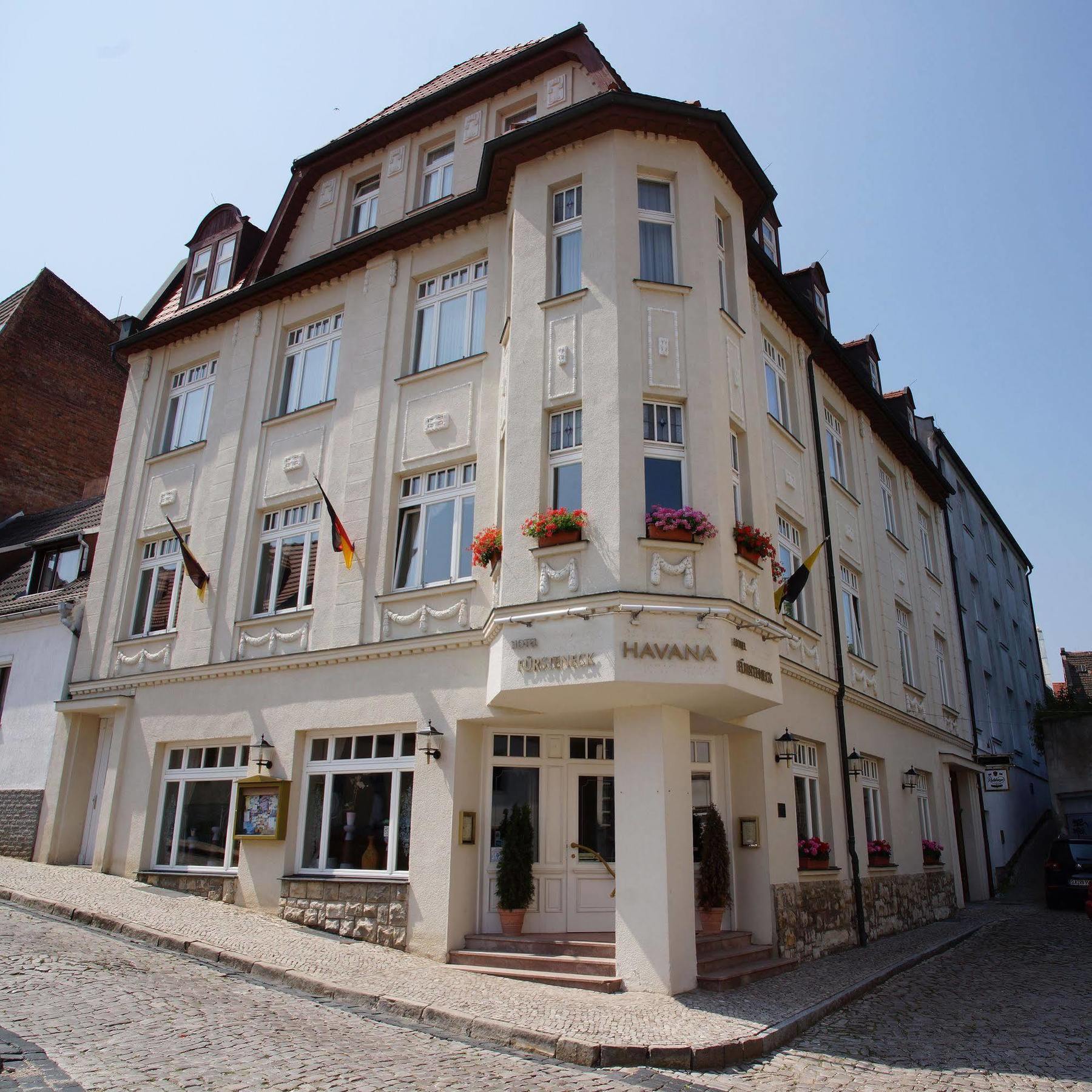 Hotel Fuersteneck Bernburg Dış mekan fotoğraf
